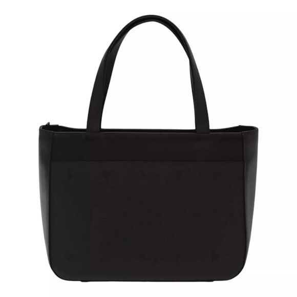 BURBERRY Hand Bag Nylon Leather Brown Silver Auth - Picture 7 of 16